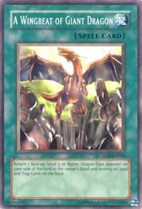 A Wingbeat of Giant Dragon - Legacy of Darkness (Worldwide English) - YuGiOh card