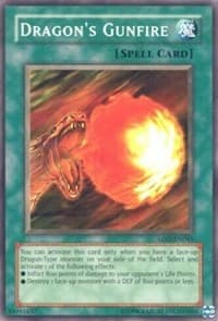 Dragon's Gunfire - Legacy of Darkness (Worldwide English) - YuGiOh card