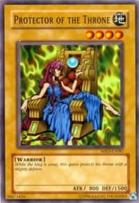 Protector of the Throne - Metal Raiders (Worldwide English) - YuGiOh card