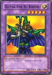 Giltia the D. Knight - Metal Raiders (Worldwide English) - YuGiOh card