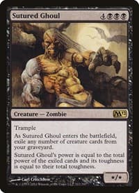 Sutured Ghoul - Magic 2012 (M12) - Magic: The Gathering card