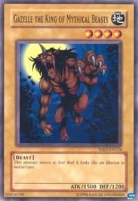 Gazelle the King of Mythical Beasts - Metal Raiders (Worldwide English) - YuGiOh card