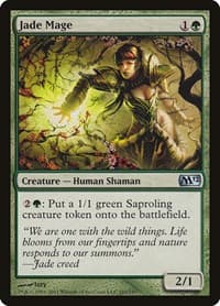 Jade Mage - Magic 2012 (M12) - Magic: The Gathering card