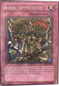 Royal Oppression - Legacy of Darkness (Worldwide English) - YuGiOh card
