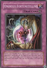 Ominous Fortunetelling - Legacy of Darkness (Worldwide English) - YuGiOh card