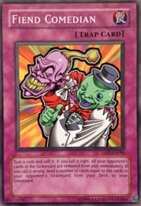 Fiend Comedian - Legacy of Darkness (Worldwide English) - YuGiOh card