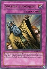Solemn Judgment - Metal Raiders (Worldwide English) - YuGiOh card
