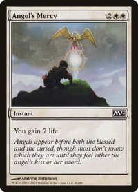 Angel's Mercy - Magic 2012 (M12) - Magic: The Gathering card