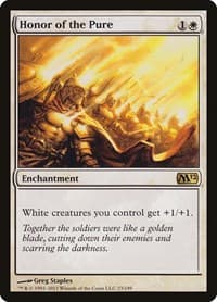 Honor of the Pure - Magic 2012 (M12) - Magic: The Gathering card