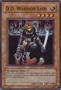 D.D. Warrior Lady - Dark Crisis (Worldwide English) - YuGiOh card