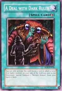 A Deal with Dark Ruler - Dark Crisis (Worldwide English) - YuGiOh card