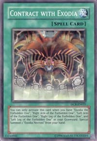 Contract with Exodia - Dark Crisis (Worldwide English) - YuGiOh card