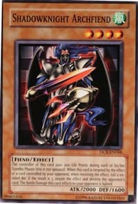 Shadowknight Archfiend - Dark Crisis (Worldwide English) - YuGiOh card