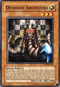 Desrook Archfiend - Dark Crisis (Worldwide English) - YuGiOh card