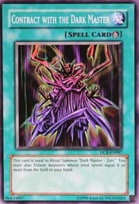 Contract with the Dark Master - Dark Crisis (Worldwide English) - YuGiOh card
