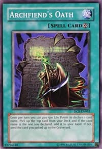 Archfiend's Oath - Dark Crisis (Worldwide English) - YuGiOh card