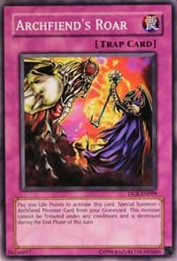 Archfiend's Roar - Dark Crisis (Worldwide English) - YuGiOh card