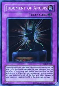 Judgment of Anubis - Dark Crisis (Worldwide English) - YuGiOh card