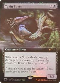 Toxin Sliver (Extended Art) - Secret Lair Drop Series - Magic: The Gathering card