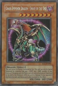 Chaos Emperor Dragon - Envoy of the End - Invasion of Chaos (Worldwide English) - YuGiOh card
