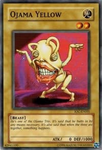 Ojama Yellow - Invasion of Chaos (Worldwide English) - YuGiOh card