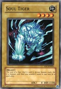 Soul Tiger - Invasion of Chaos (Worldwide English) - YuGiOh card
