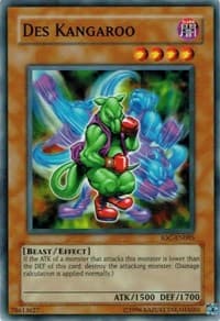 Des Kangaroo - Invasion of Chaos (Worldwide English) - YuGiOh card
