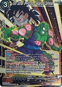 Son Gohan & Piccolo, Desperate Defense (Zenkai Series Pack Vol.1) - Tournament Promotion Cards - Dragon Ball Super: Masters card