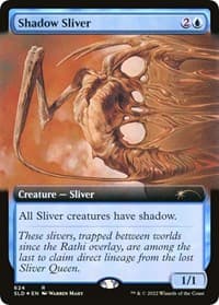 Shadow Sliver (Extended Art) - Secret Lair Drop Series - Magic: The Gathering card