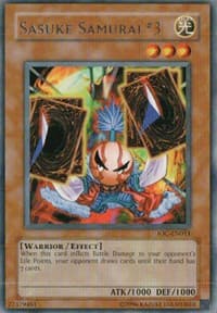 Sasuke Samurai #3 - Invasion of Chaos (Worldwide English) - YuGiOh card