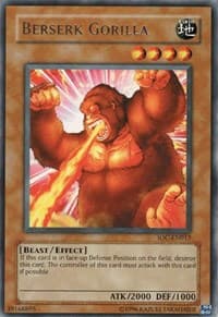 Berserk Gorilla - Invasion of Chaos (Worldwide English) - YuGiOh card