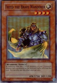 Freed the Brave Wanderer - Invasion of Chaos (Worldwide English) - YuGiOh card