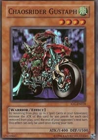 Chaosrider Gustaph - Invasion of Chaos (Worldwide English) - YuGiOh card