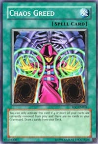 Chaos Greed - Invasion of Chaos (Worldwide English) - YuGiOh card