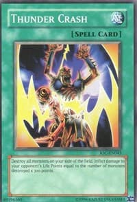 Thunder Crash - Invasion of Chaos (Worldwide English) - YuGiOh card