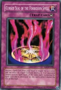 Cursed Seal of the Forbidden Spell - Invasion of Chaos (Worldwide English) - YuGiOh card