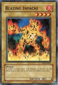 Blazing Inpachi - Invasion of Chaos (Worldwide English) - YuGiOh card