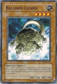Balloon Lizard - Invasion of Chaos (Worldwide English) - YuGiOh card