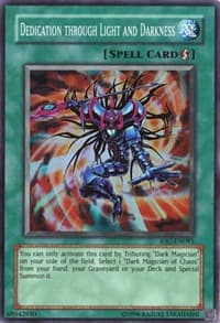 Dedication Through Light and Darkness - Invasion of Chaos (Worldwide English) - YuGiOh card