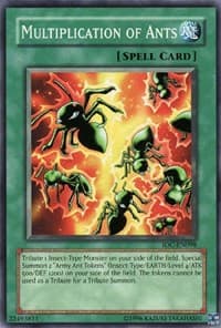 Multiplication of Ants - Invasion of Chaos (Worldwide English) - YuGiOh card