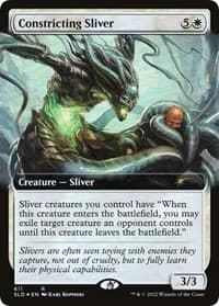 Constricting Sliver (Extended Art) - Secret Lair Drop Series - Magic: The Gathering card
