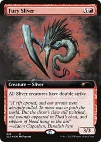 Fury Sliver (Extended Art) - Secret Lair Drop Series - Magic: The Gathering card
