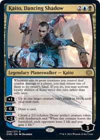 Kaito, Dancing Shadow - Phyrexia: All Will Be One - Magic: The Gathering card
