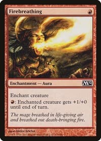 Firebreathing - Magic 2012 (M12) - Magic: The Gathering card