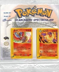 Scan-Tastic Spectacular Promo Pack [Ho-oh & Rapidash] - WoTC Promo - Pokemon card