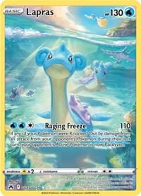 Lapras - SWSH: Crown Zenith: Galarian Gallery - Pokemon card