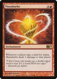 Manabarbs - Magic 2012 (M12) - Magic: The Gathering card