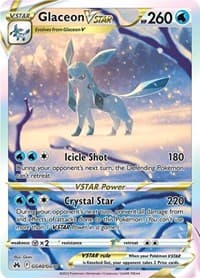 Glaceon VSTAR - SWSH: Crown Zenith: Galarian Gallery - Pokemon card