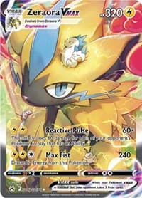 Zeraora VMAX - SWSH: Crown Zenith: Galarian Gallery - Pokemon card
