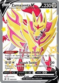 Zamazenta V (Shiny) - SWSH293 - SWSH: Sword & Shield Promo Cards - Pokemon card